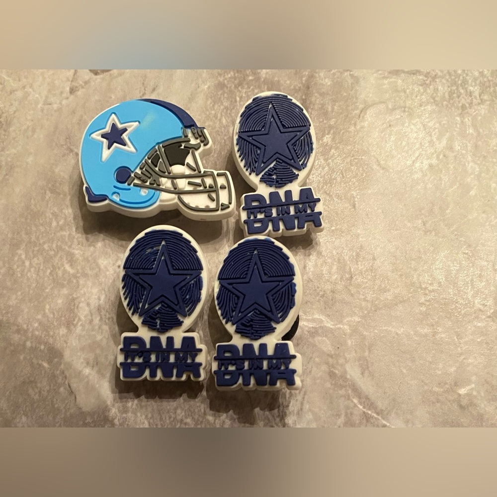 Dallas Cowboys Croc Charms